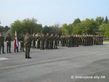 Slvnostn nstup ku Du Ozbrojench sl Slovenskej republiky