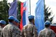 Slvnostn privtanie jednotky UNFICYP v Nitre